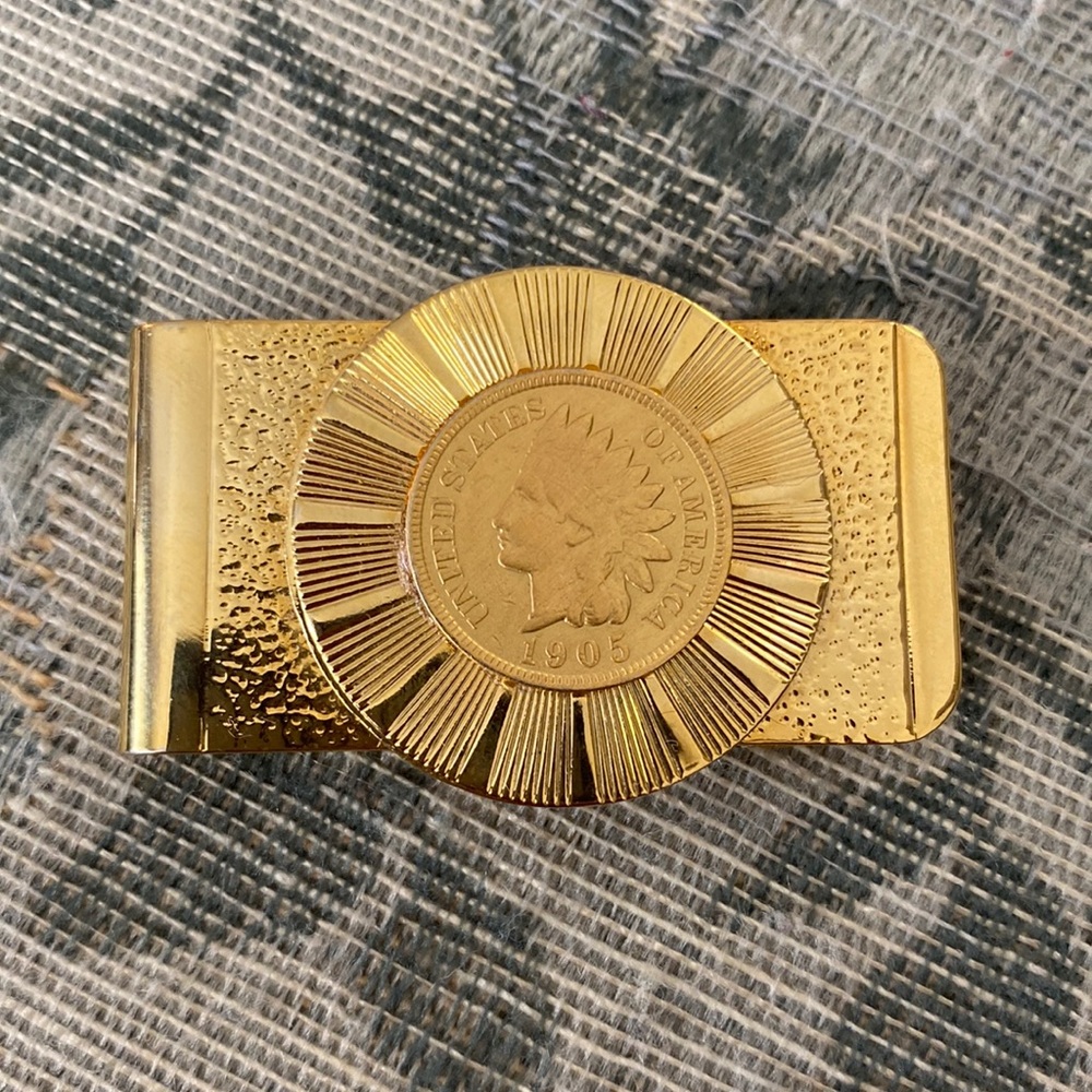 Indian Head Penny Money Clip